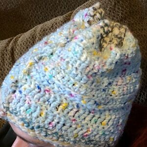 Cozy Multicolor Knit Beanie for adults or kids